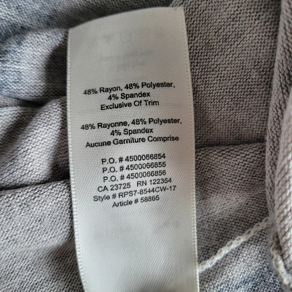 Wilfred Free Geometric Sleeveless Patchwork Neutral Colour Tunic - Picture 3 of 7